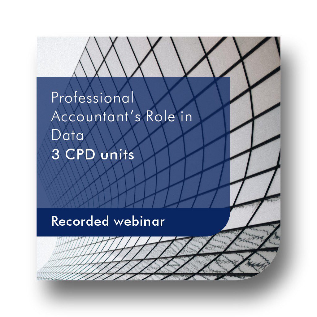 Professional Accountant’s Role in Data CIBA Academy