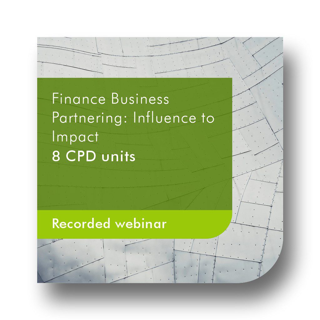 Finance Business Partnering: Influence to Impact - CIBA Academy