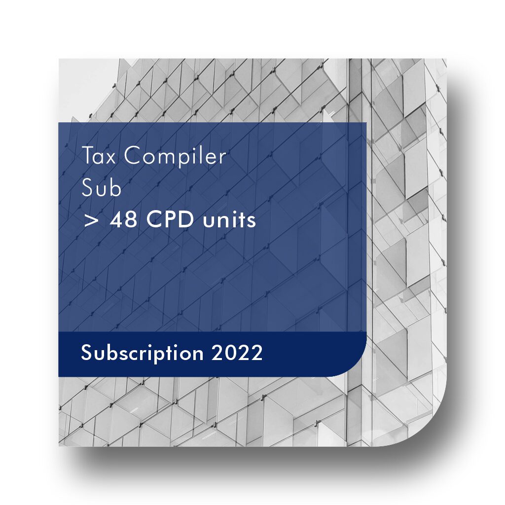 Tax Compiler Sub 2022