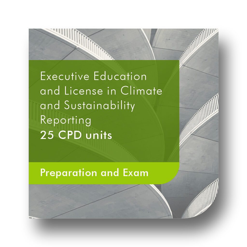 Climate and Sustainability Reporting – Executive Education & License