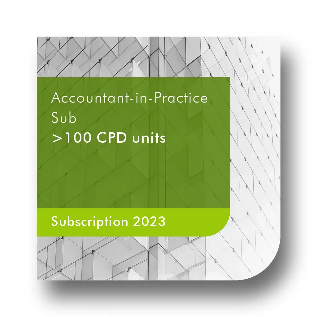 Accountant-in-Practice CPD Sub 2023