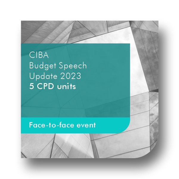CIBA Budget Speech Update 2023 (In-Venue Event)