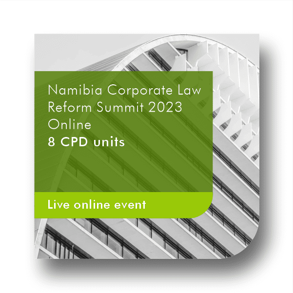 Namibia Corporate Law Reform Summit 2023 (Recording)