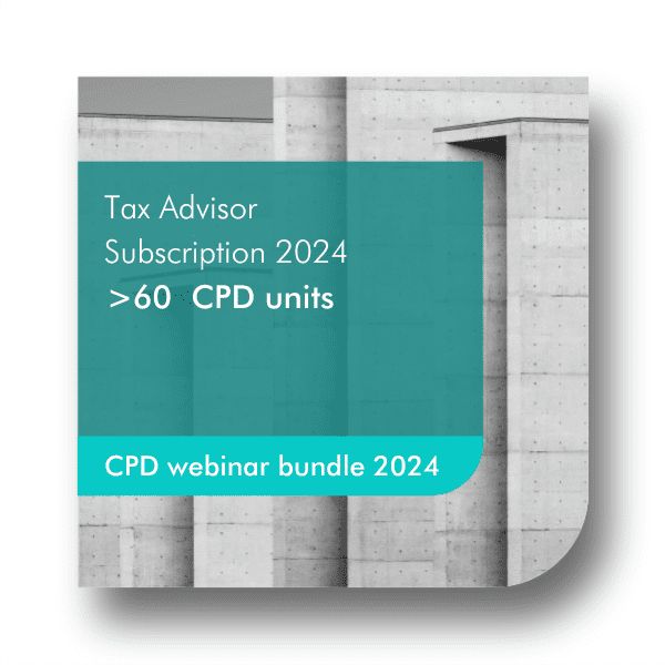 Tax Advisor Sub 2024 - CIBA Academy