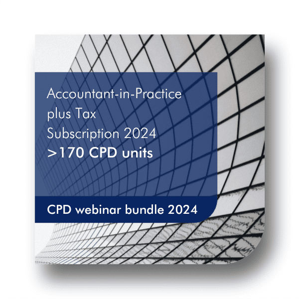 Accountant-in-Practice Plus Tax CPD Sub 2024
